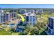 Bird's-eye view of condo and surroundings at 6 Belleview Blvd # 105, Belleair, FL 33756