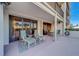 Private patio with seating for relaxing and entertaining at 6 Belleview Blvd # 105, Belleair, FL 33756