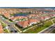 Aerial view showing home's location in the community at 17554 Holly Well Ave, Wimauma, FL 33598