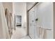 Spa-like bathroom with a walk-in shower and modern finishes at 17554 Holly Well Ave, Wimauma, FL 33598