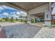 Covered entrance to the community clubhouse at 17554 Holly Well Ave, Wimauma, FL 33598