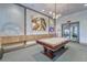 Game room featuring a pool table and stylish decor at 17554 Holly Well Ave, Wimauma, FL 33598