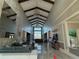 Spacious clubhouse lobby with seating and high ceilings at 17702 Cresswind Ter, Bradenton, FL 34211