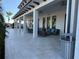 Outdoor lounge area with comfortable seating at 17702 Cresswind Ter, Bradenton, FL 34211