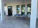 Outdoor patio with ping pong tables at 17702 Cresswind Ter, Bradenton, FL 34211