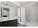Bathroom with tub, vanity, and updated fixtures at 4338 Spinnaker Cove Ln, Tampa, FL 33615