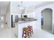 Kitchen with stainless steel appliances and granite countertops at 8109 N Edison Ave, Tampa, FL 33604
