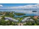 Community overview featuring waterfront access and pool at 1355 Pinellas Bayway S # 23, Tierra Verde, FL 33715