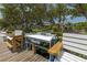 Fishing cleaning station on the community dock at 1355 Pinellas Bayway S # 23, Tierra Verde, FL 33715