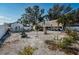 Landscaped backyard with gravel and various plants at 3168 Meadow Lake Ave, Largo, FL 33771