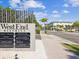 West End District sign in Dunedin at 464 N Paula Dr # 322, Dunedin, FL 34698