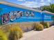 A large mural depicting the city of Dunedin, Florida at 464 N Paula Dr # 322, Dunedin, FL 34698