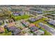 Aerial view showcasing home, community, and nearby amenities at 4919 Pamplona Ct., Wimauma, FL 33598