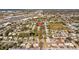 Aerial view showing home's location and proximity to amenities at 4923 Azalea Dr, New Port Richey, FL 34652