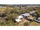 Aerial view of the house and neighborhood, showing location at 4923 Azalea Dr, New Port Richey, FL 34652