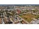 Wide aerial view showing home and surrounding neighborhood at 4923 Azalea Dr, New Port Richey, FL 34652