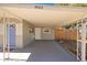 Covered carport provides parking and extra shade at 4923 Azalea Dr, New Port Richey, FL 34652