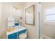 Bathroom with vanity, mirror, and a shower at 1010 59Th N Ave, St Petersburg, FL 33703