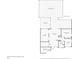 One-story home floor plan with 2 bedrooms, 1 bath, and screened patio at 1010 59Th N Ave, St Petersburg, FL 33703