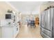 Modern kitchen with stainless steel appliances and granite countertops at 1010 59Th N Ave, St Petersburg, FL 33703