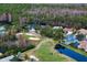 Luxury homes nestled by golf course at 10106 Radcliffe Dr, Tampa, FL 33626