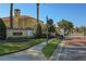 Siena community entrance with wrought iron gates and lush landscaping at 10639 Ruffino Ct, Trinity, FL 34655