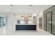 Open concept kitchen with an island and stainless steel appliances at 10639 Ruffino Ct, Trinity, FL 34655