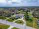 Aerial view of house, showing the property and neighborhood at 11303 Leprechaun Dr, Riverview, FL 33569