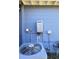 Exterior mechanical area with AC unit and water heater at 143 44Th N Ave, St Petersburg, FL 33703