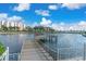 Community dock offering serene waterfront access at 19029 Us Highway 19 N # 5-1, Clearwater, FL 33764