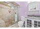 Bathroom with shower, toilet and vanity at 1918 Virginia Dr, Bradenton, FL 34205