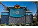 Detailed shot of the New Port Richey sign featuring the established date and city logo at 5524 Kentucky Ave, New Port Richey, FL 34652