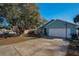 Charming blue single-Gathering home with a well-maintained lawn and a one-car garage at 5524 Kentucky Ave, New Port Richey, FL 34652