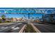 Street view of New Port Richey's historic downtown sign and businesses in the background at 5524 Kentucky Ave, New Port Richey, FL 34652
