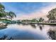 Scenic water view of the canal, with a bridge and community docks at 5524 Kentucky Ave, New Port Richey, FL 34652
