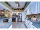 Updated kitchen boasts stainless steel appliances and ample cabinet space at 8345 Shenandoah Run, Wesley Chapel, FL 33544
