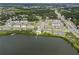 Aerial view of community and waterfront at 1003 Starboard Ct, Oldsmar, FL 34677