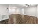Large bonus room with hardwood floors, ready for your furniture at 1003 Starboard Ct, Oldsmar, FL 34677