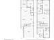 Two-story home floor plan, showcasing multiple rooms and garage at 1003 Starboard Ct, Oldsmar, FL 34677