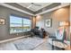 Bright home office with water views at 20001 Gulf Blvd # 501, Indian Shores, FL 33785