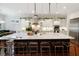 Modern kitchen with large island and stainless steel appliances at 1839 46Th N Ave, St Petersburg, FL 33714
