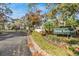 Gated entrance to Forest Retreat community at 2122 Oak Forest Ln, Palm Harbor, FL 34683