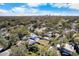Wide aerial view showing the property and surrounding area at 4220 19Th N St, St Petersburg, FL 33714