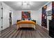 Bright bedroom with a comfortable bed and large closet at 4220 19Th N St, St Petersburg, FL 33714