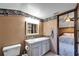 Bathroom with vanity, toilet, and shower at 4501 Keene Rd, Plant City, FL 33565