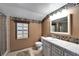 Bathroom with vanity, toilet, and shower at 4501 Keene Rd, Plant City, FL 33565