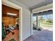 Under house storage with shelving and room for lawn equipment at 4501 Keene Rd, Plant City, FL 33565