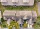Overhead view of several houses with a shared lawn at 6506 Remus Dr, New Port Richey, FL 34653