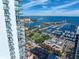 Breathtaking aerial view of the marina and city skyline at 100 1St N Ave # 1601, St Petersburg, FL 33701