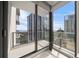 Corner balcony with panoramic city views at 100 1St N Ave # 1601, St Petersburg, FL 33701